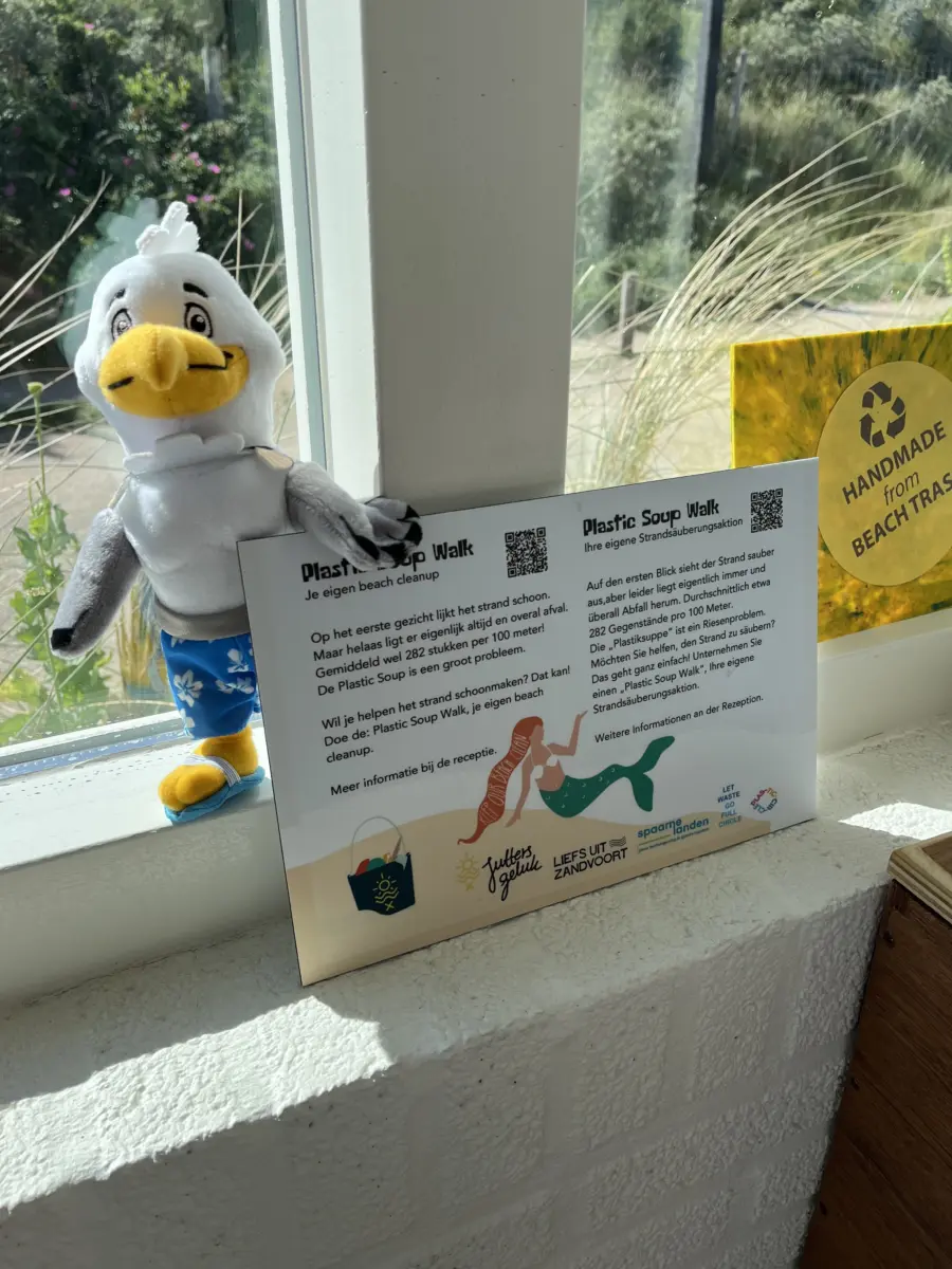 Plastic soup walk juttersgeluk