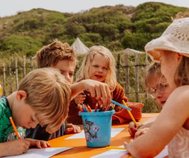 Knutselen tiny toddler camp